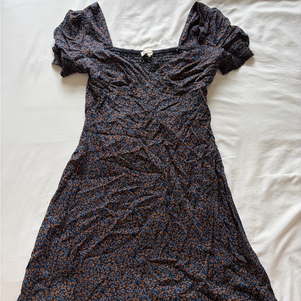 Floral Puff Sleeve Dress